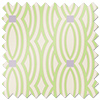 Opulent Scallop, Pistachio - Roman Blind